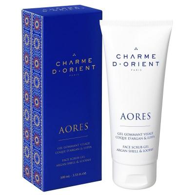 Gel gommant visage coque d argan luffa 100 ml